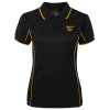 Ladies Piping Polo Shirts Branded